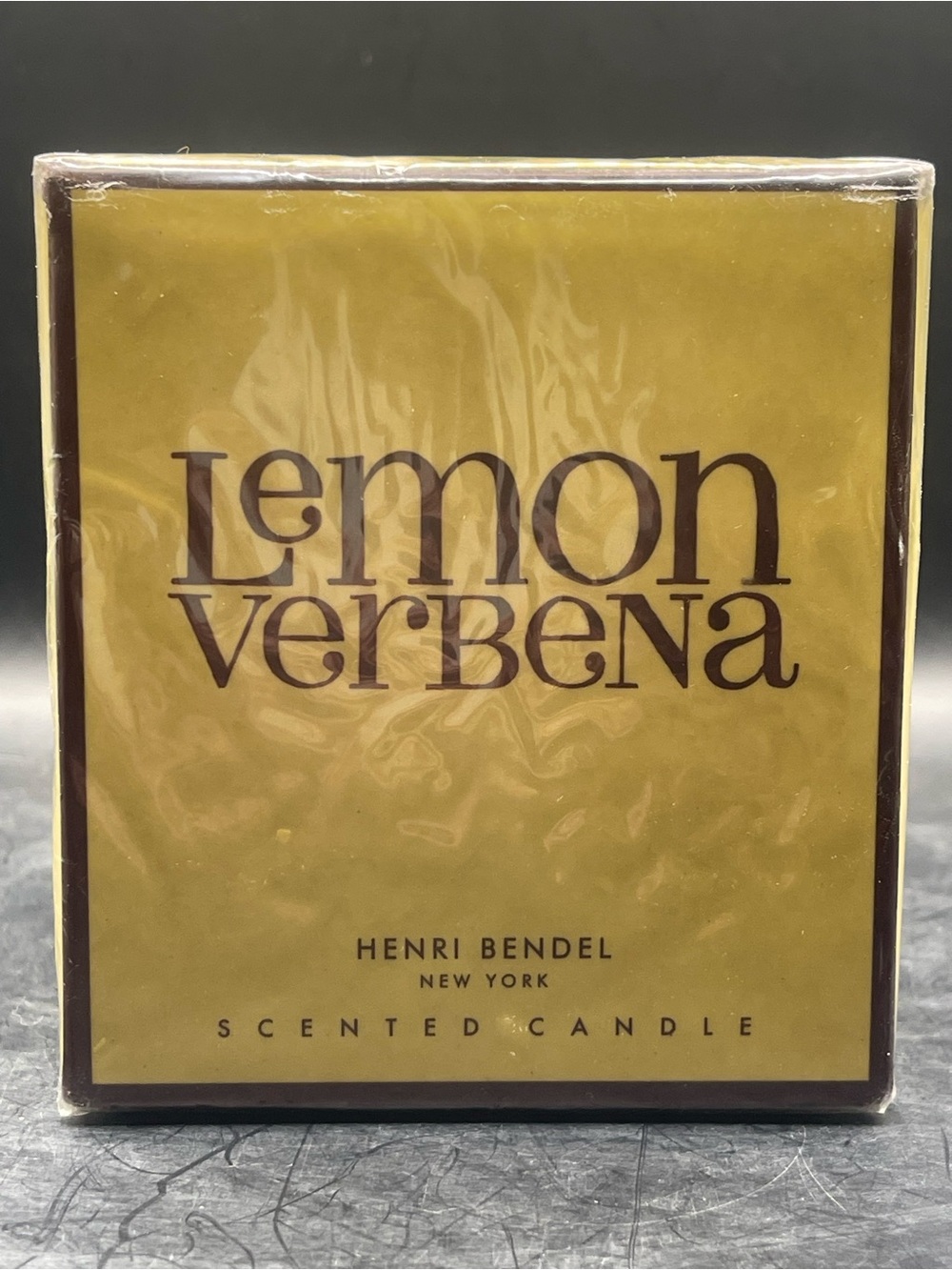 Vintage Rare Henri Bendel Factory Sealed Lemon Verbena Scented Candle
